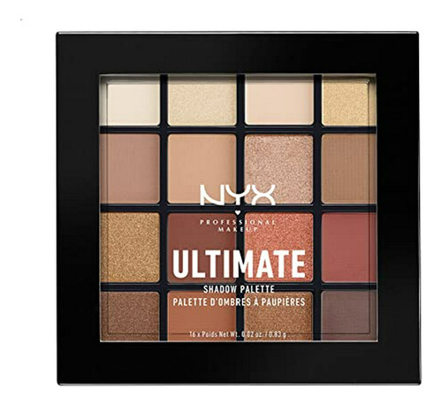 Paleta Sombras Ojos Profesional Nyx - Neutrales Cálidos