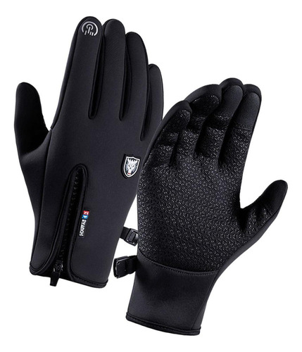 . Guantes De Nieve Resistentes Al Viento Con Cremallera. .