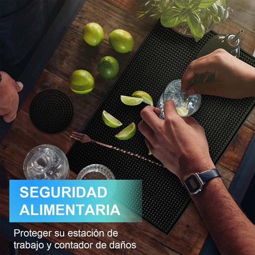 4pz Tapete Para Bar Grande 45 X 30cm Barra Escurridor Barman