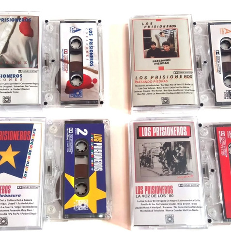 Los Prisioneros Box Cassette Bootleg