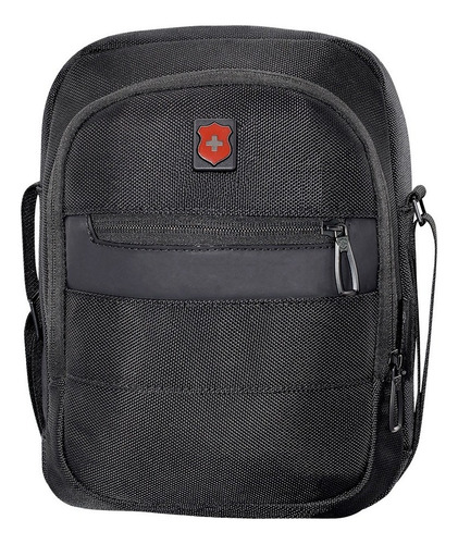 Mariconera Royal Swiss® Bolsa Mensajero Impermeable Tablet Color Negro