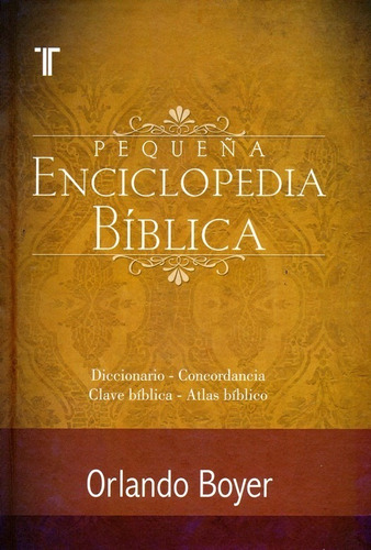 Pequeña Enciclopedia Bíblica, Edit. Patmos, Estudio