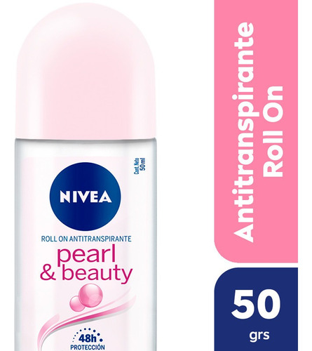 Antitranspirante Nivea Pearl & Beauty Roll On Mujer X 50 Ml