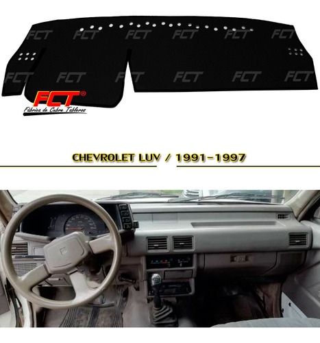 Cubre Tablero Premium/ Chevrolet Luv / 1991 1992 1993 1994