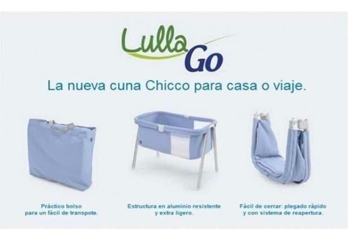 Cuna Colecho Viajera Corral Lulla Go Lima Chicco