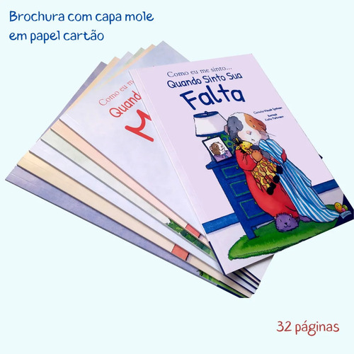 Coleção De 5 Livros Como Eu Me Sinto/sentimentos