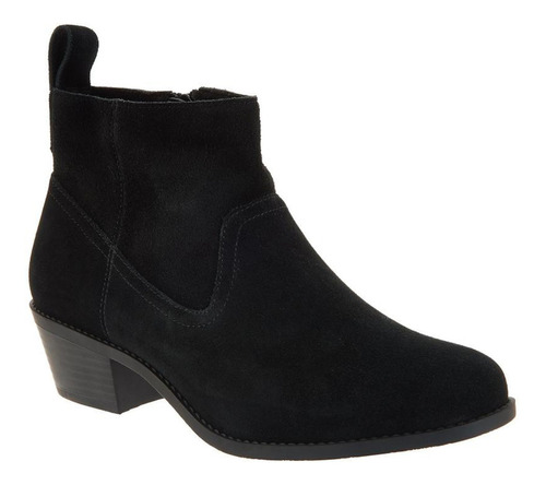 Botas De Gamuza Retro Para Mujer, Planas, Cortas, De Tacón B