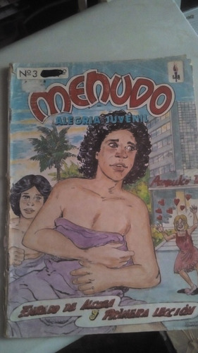 Comic De Menudo No.3 Tamaño Grande Editorial Ejea Año-1983