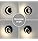Apliques De Pared Led Giratorios Color Negro, Set De 2