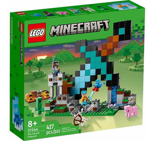 Kit Lego Minecraft La Fortificación-espada 21244 427 Piezas