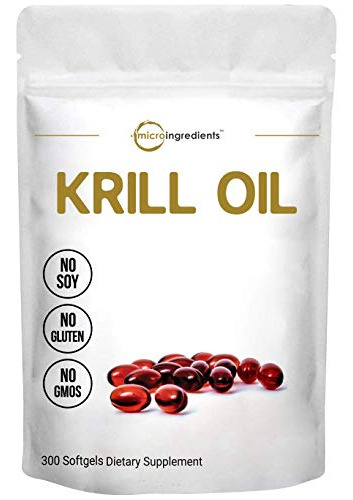 Suplemento De Aceite De Krill Antartico, 1000 Mg X Porcion