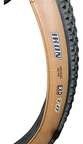 Maxxis Ikon Exo Tr 29x2.2, Banda Marrón. Tubeless Ready Marrón