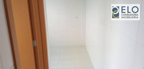 Imagem 21 de 27 de Cobertura À Venda, 89 M² Por R$ 565.000,00 - Campo Grande - Santos/sp - Co0058