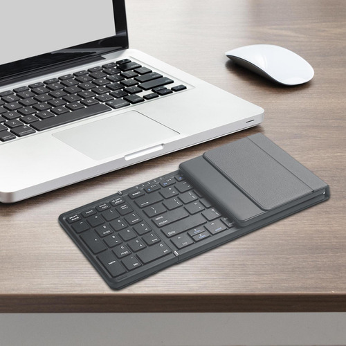 Mini Teclado Sem Fio Com Touchpad Teclas Numéricas