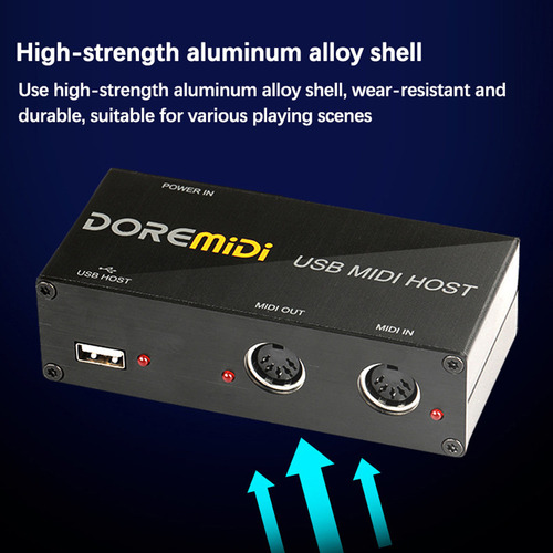 Interface Geradora Midi Para Sintetizador Midi Usb Host Mi
