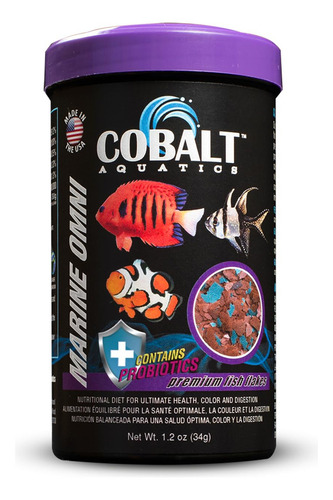 Cobalt Omniflakes 34g Hojuela Peces
