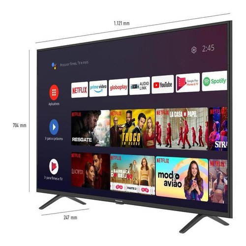 Imagem 7 de 10 de Tv Panasonic 4k Ultra Hd Led - Tc-55hx550b