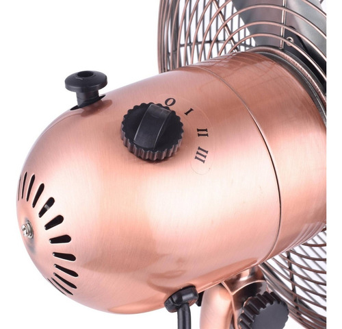 Ventilador De Mesa 12 Retro Afj