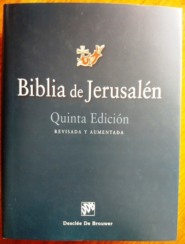 Biblia De Jerusalén Manual Md1 Ddb 5ta. Ed.