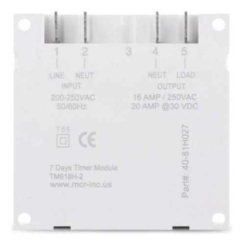 Sinotimer 220v Timer Interruptor Programable Hasta 7 Dias