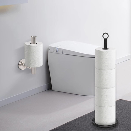 Combo De Soporte De Papel Higiénico, 1 Soporte Para Papel Hi