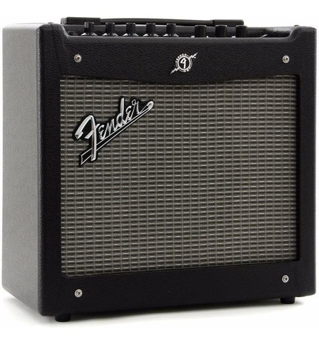 Cubo Caixa Amplificador Guitarra Fender Mustang I V2 20w Cor Preto 110v