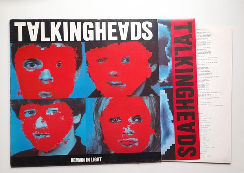 Talking Heads Remain In Light Lp Vinilo Alema 80 Cx