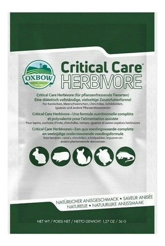 Oxbow Critical Care 36 Grs - Aquarift