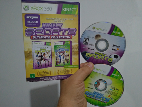 Jogo Xbox 360 Kinect Sports: Ultimate Collection Duplo 2x1 (Usado)