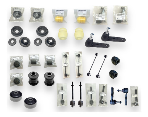 Kit Rotulas Bieletas Terminales Bases Bujes Gomas Aveo 2016