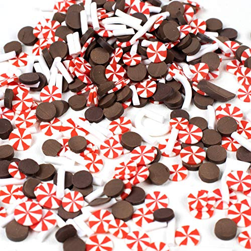 Arcilla De Polímero Chocolate Candy Sprinkles Decoraci...
