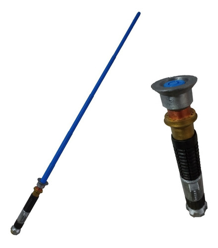 Sable De Luz Espada Laser Obi Wan Extensible 3d Pintado