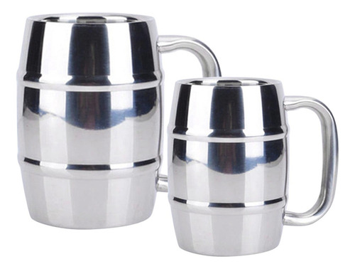 Vaso De Cerveza De Acero Inoxidable 300ml