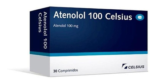 Atenolol Celsius 100 Mg X 30 Comprimidos