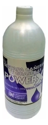 Destapa Cañerias Y Graseras Power X Desobtruye 1 Litro Mf S