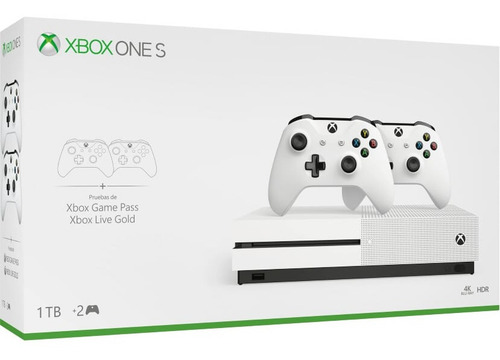 Consola Xbox One S Paquete De Dos Controles 1tb Jmt