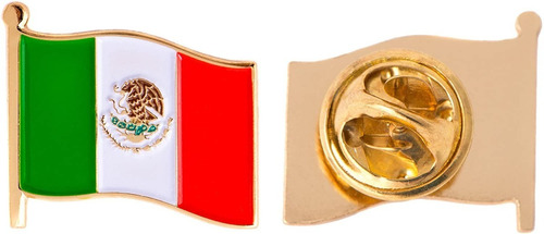 Pin Bandera De México Calidad Premium Metálico Insignia