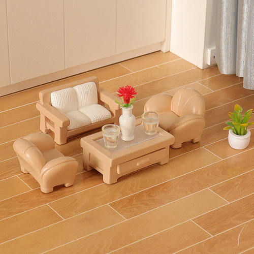 Juego De Muebles Para Casa De Muñecas, Jarrón 1:12, Mesa