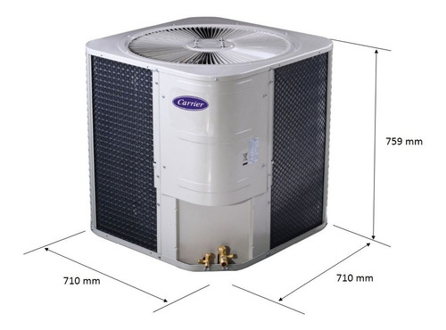 Aire Acondicionado Split Carrier 5 Ton 208v Piso Techo R410