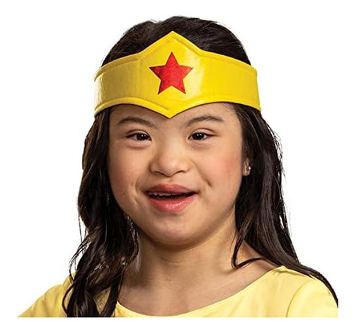 Disguise Disfraz De Mujer Maravilla Para Niños, Mono Adaptab