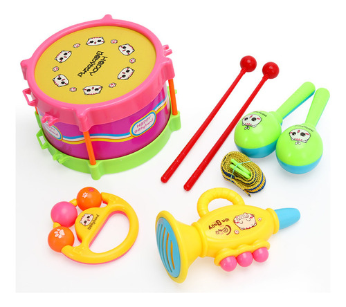 Instrumentos Musicales Para Niños Pequeños O Toy, Batería Pa
