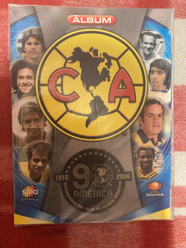 Club América Álbum 90 Aniversario Completo.