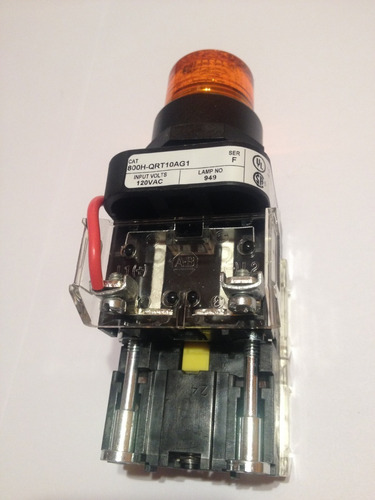 Luz Piloto 120 Vac Verde, Allen Bradley 800h-qrt10ag1