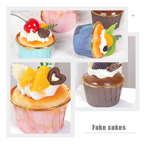 6 Modelos Delicados De Simulación Para Tartas, Decoraciones