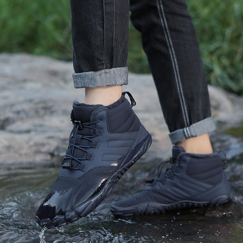 2024 Zapatos Descalzos, Botines Unisex Suaves Y Cálidos