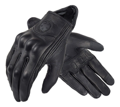 Guantes De Cuero For Moto Gift Custom Old School Retro