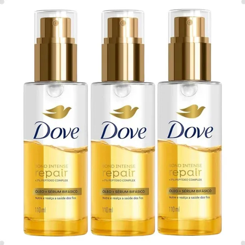 Óleo capilar Dove Bond Intense Repair nutrição de 300mL 110g