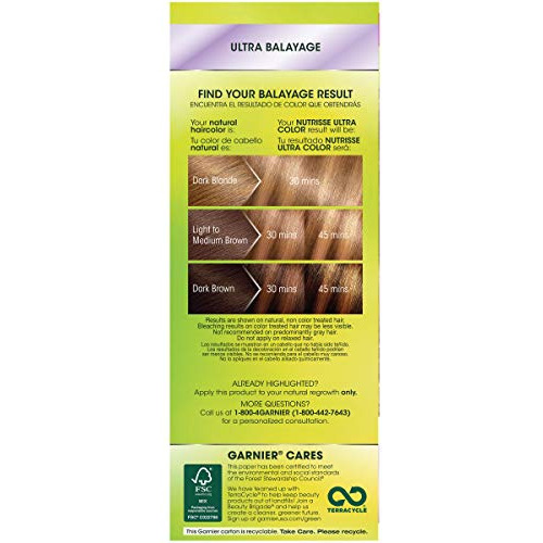 Cor De Cabelo Garnier Nutrisse Ultra Color Nutritive Cabelo
