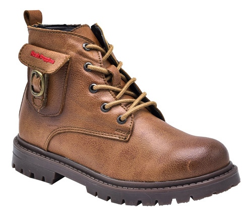 Bota Niño Hush Puppies 1533 Piel Café 18 Al 21.5 (18.0 - 21.