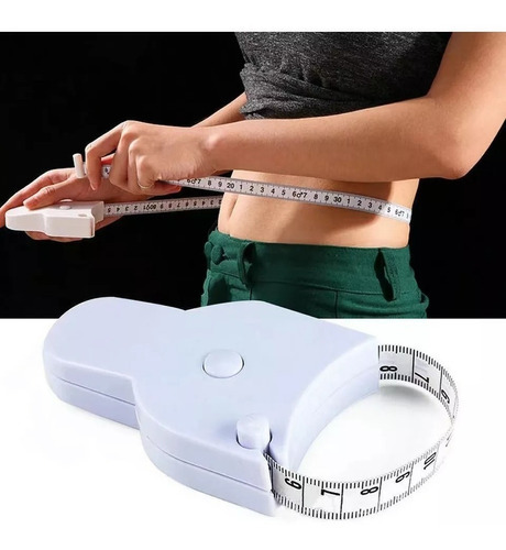 Cinta métrica retráctil automática de 150 cm para medir el cuerpo